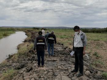 Lago Ypacaraí: Mades constata canalización que afecta a los humedales